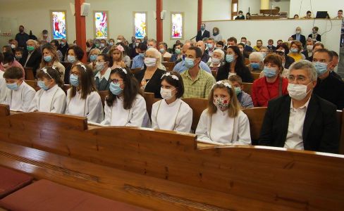 elsőáldozás, terményáldás 2020